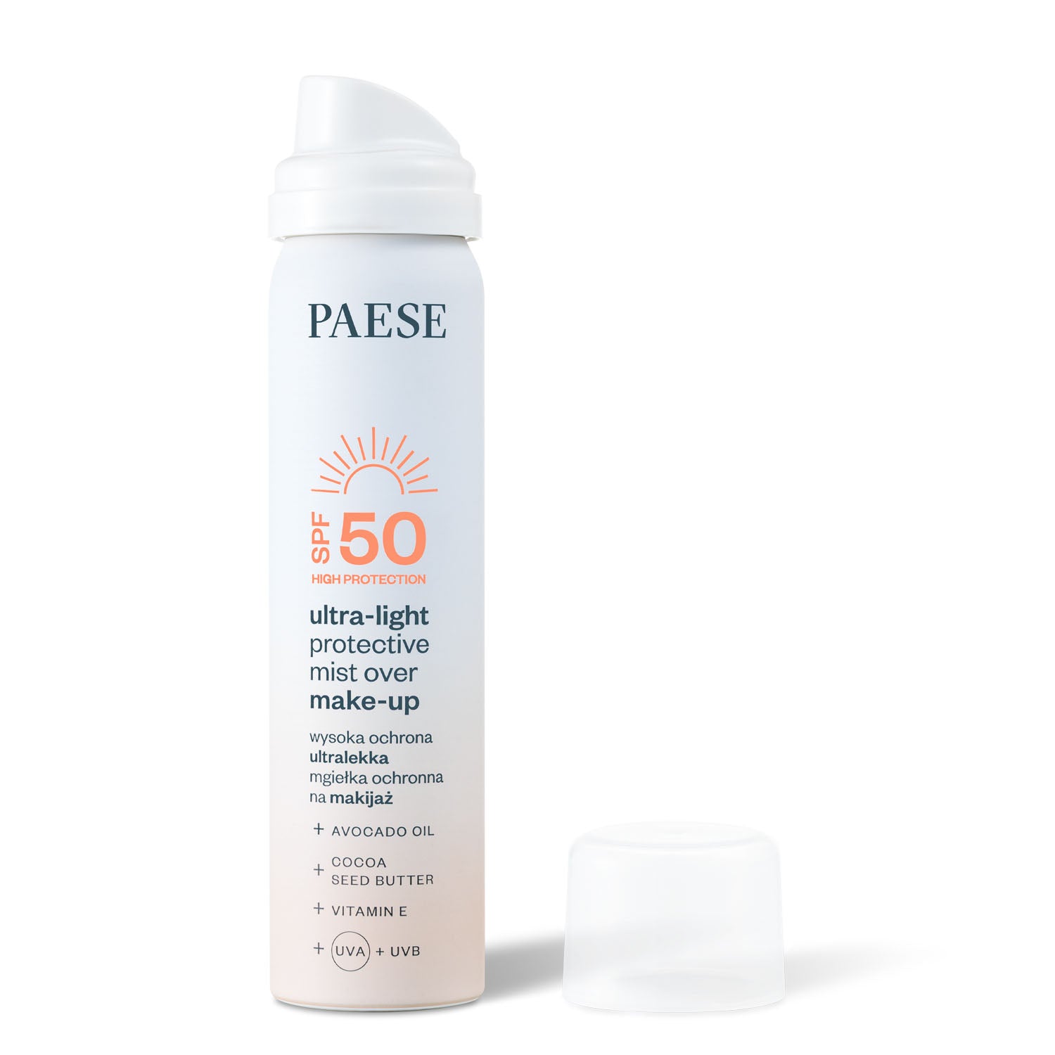 Ultra-Light Mist Over Make Up - Bruma Protectora SPF50